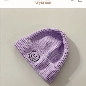 Wyld Bub Purple Beanie - 0-2 years. Like new
